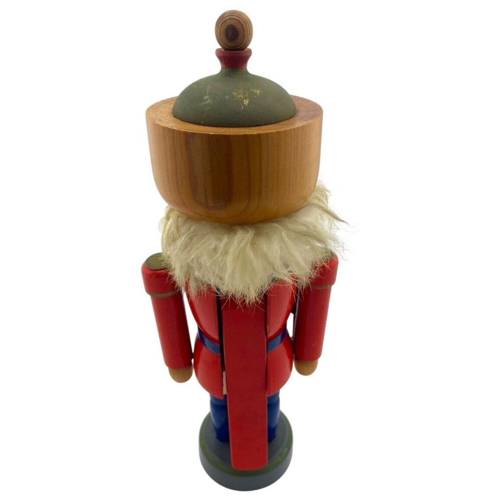 German Democratic Rep. Nutcracker Soldier/King Veb Raum U. Tafelschmuck Gahlenz - Picture 2 of 2